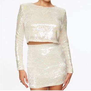Dynamite Sequin Skirt